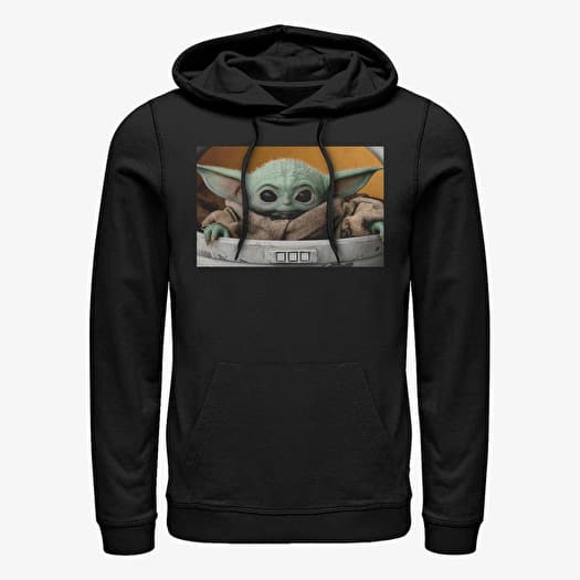 Merch Star Wars: The Mandalorian - Child In Box Unisex Hoodie Black