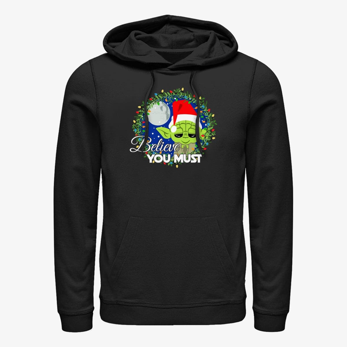 Hættetrøjer og sweatshirts Merch Star Wars: Classic - Believe You Must Unisex Hoodie Black