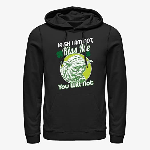 Sweatshirt Merch Star Wars: Classic - Yoda Good Unisex Hoodie Black