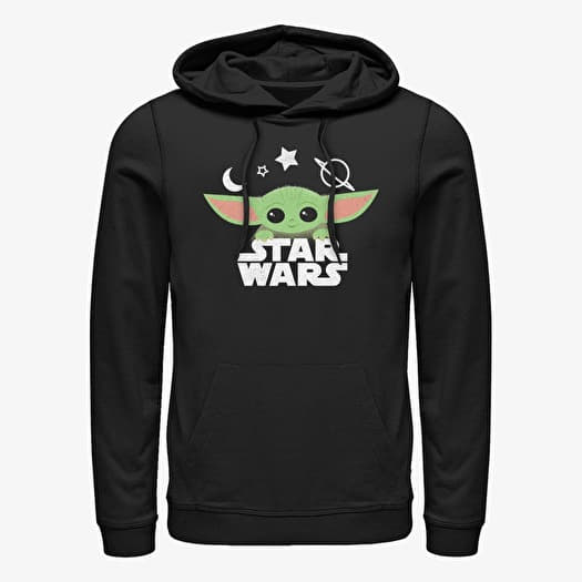 Mikina Merch Star Wars: Mandalorian - Star Child Unisex Hoodie Black