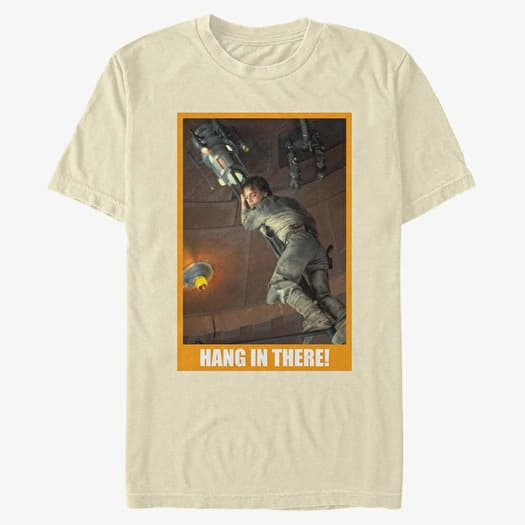 T-shirt Merch Star Wars: Classic - Hang In There Unisex T-Shirt Natural