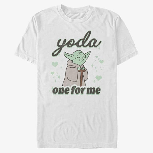 Тениска Merch Star Wars: Classic - Yoda One Cute Unisex T-Shirt White
