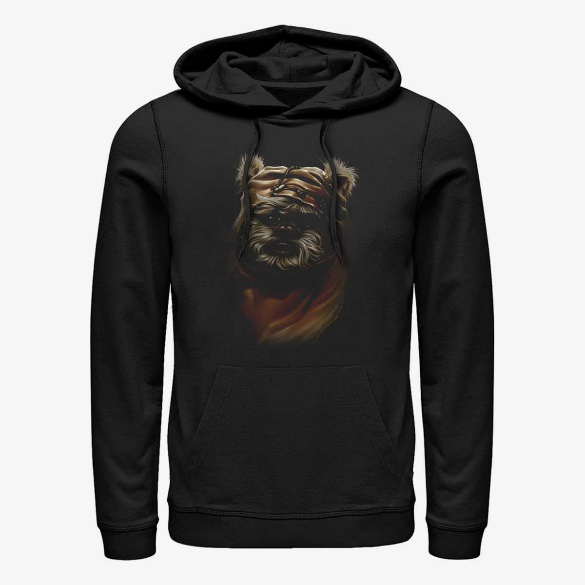 Hættetrøjer og sweatshirts Merch Star Wars: Classic - Ewok Unisex Hoodie Black
