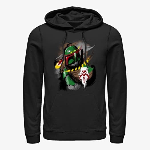 Sweatshirt Merch Star Wars: Classic - Hunter Unisex Hoodie Black
