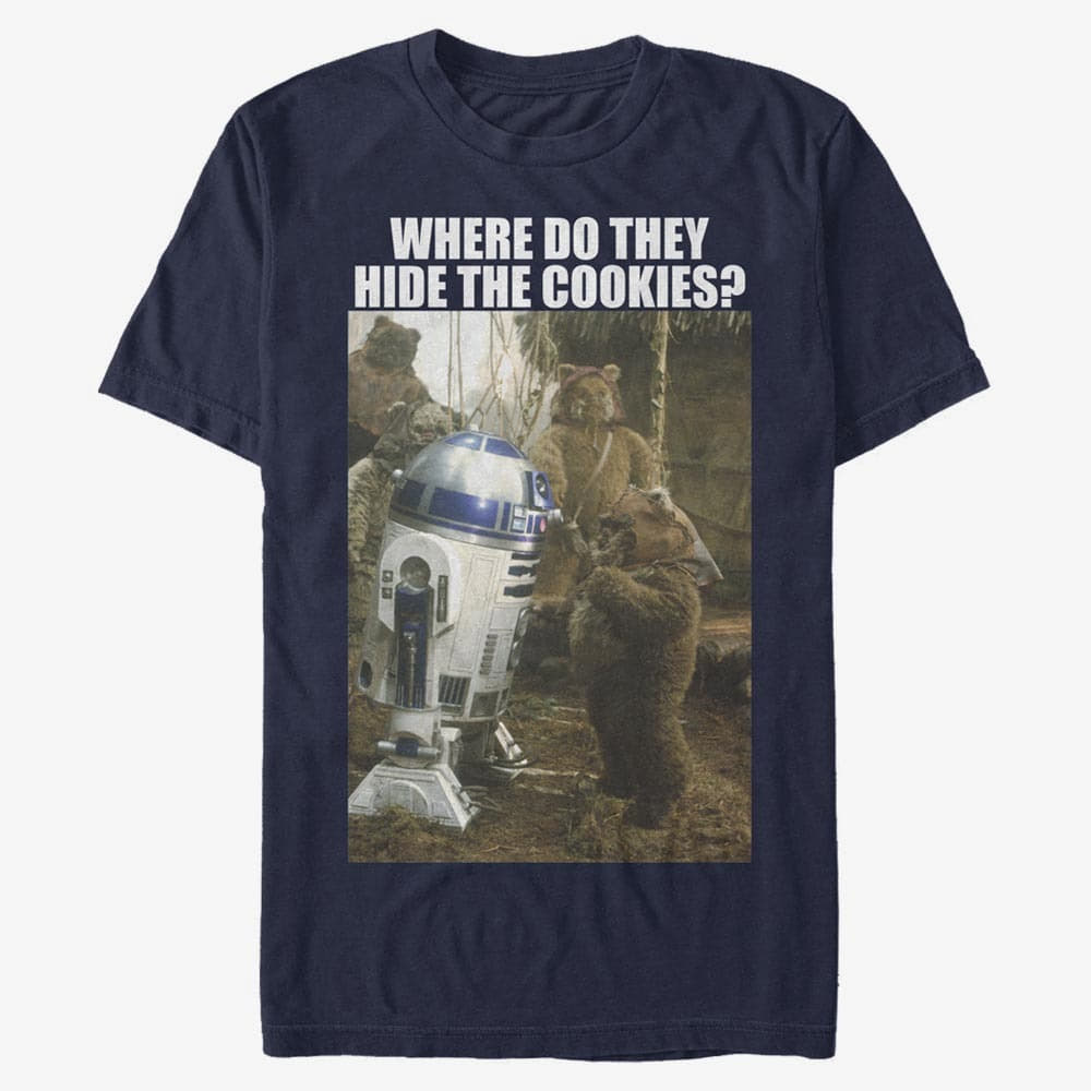 T-shirts Merch Star Wars: Classic - Hidden Cookies Unisex T-Shirt Navy Blue