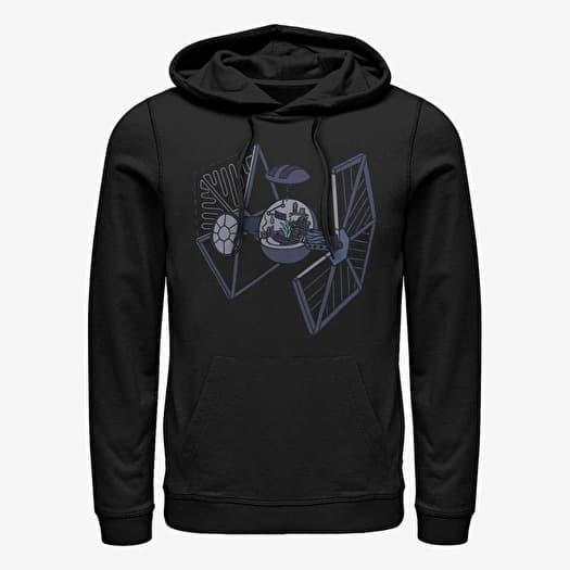 Merch Star Wars: Classic - Tie Reveal Unisex Hoodie Black