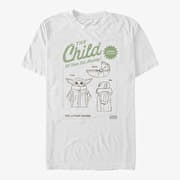 Merch Star Wars: The Mandalorian - Toy Action Figure Unisex T-Shirt White