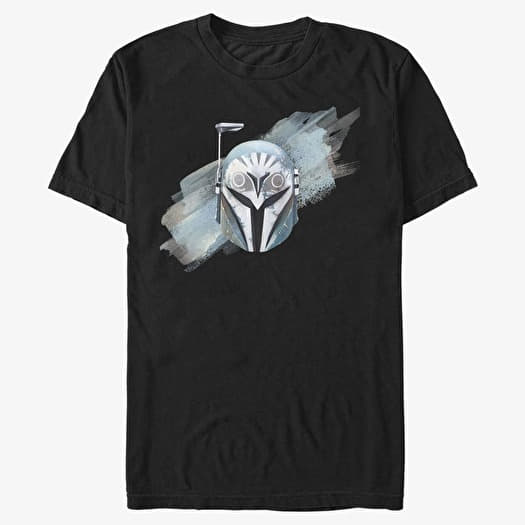 T-shirt Merch Star Wars: The Mandalorian - Bo-Katan Helmet Unisex T-Shirt Black