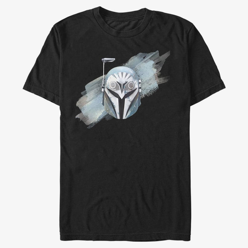 T-Shirts Merch Star Wars: The Mandalorian - Bo-Katan Helmet Unisex T-Shirt Black