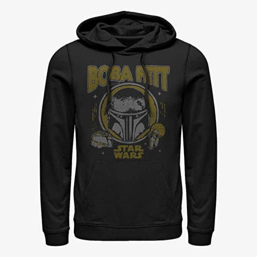 Sweatshirt Merch Star Wars Book of Boba Fett - Big Boba Unisex Hoodie Black