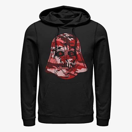 Sweatshirt Merch Star Wars - Camo Vader Red Unisex Hoodie Black