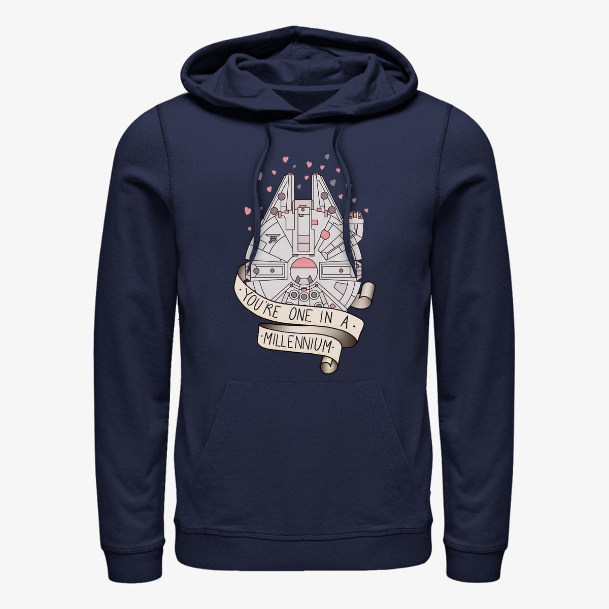 Hættetrøjer og sweatshirts Merch Star Wars - One in a Mill Unisex Hoodie Navy Blue