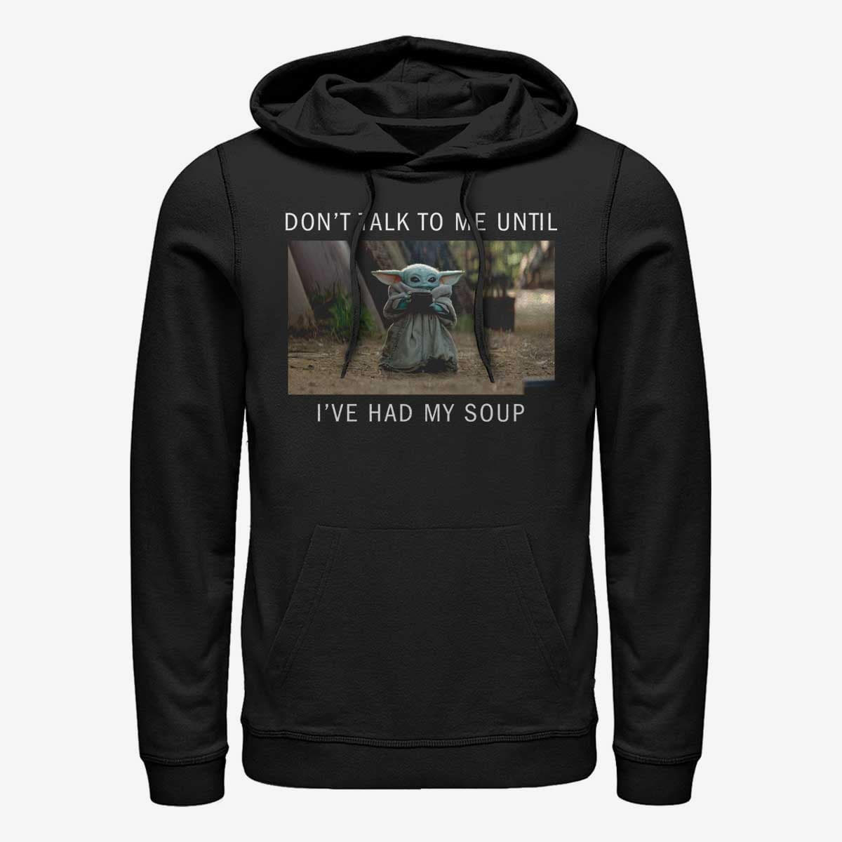 Hættetrøjer og sweatshirts Merch Star Wars: The Mandalorian - Need Soup Unisex Hoodie Black