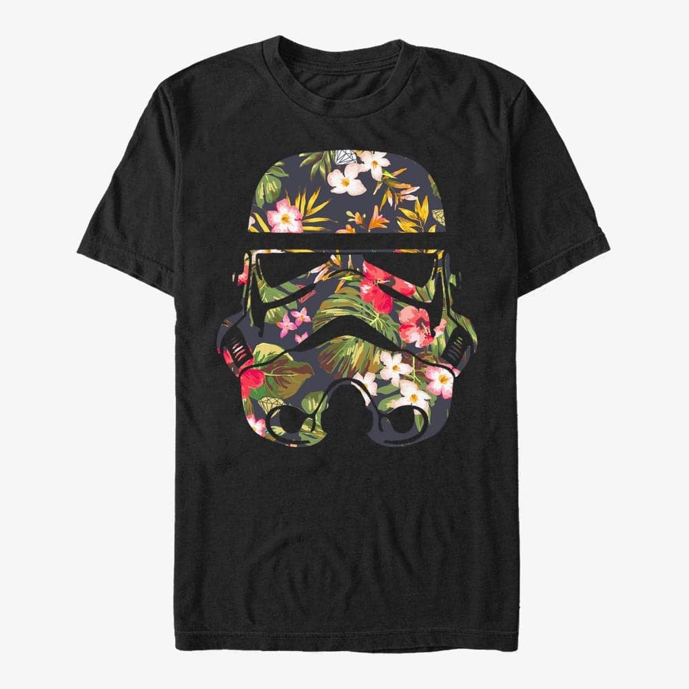 Μπλουζάκια Merch Star Wars: Classic - Storm Flowers Unisex T-Shirt Black