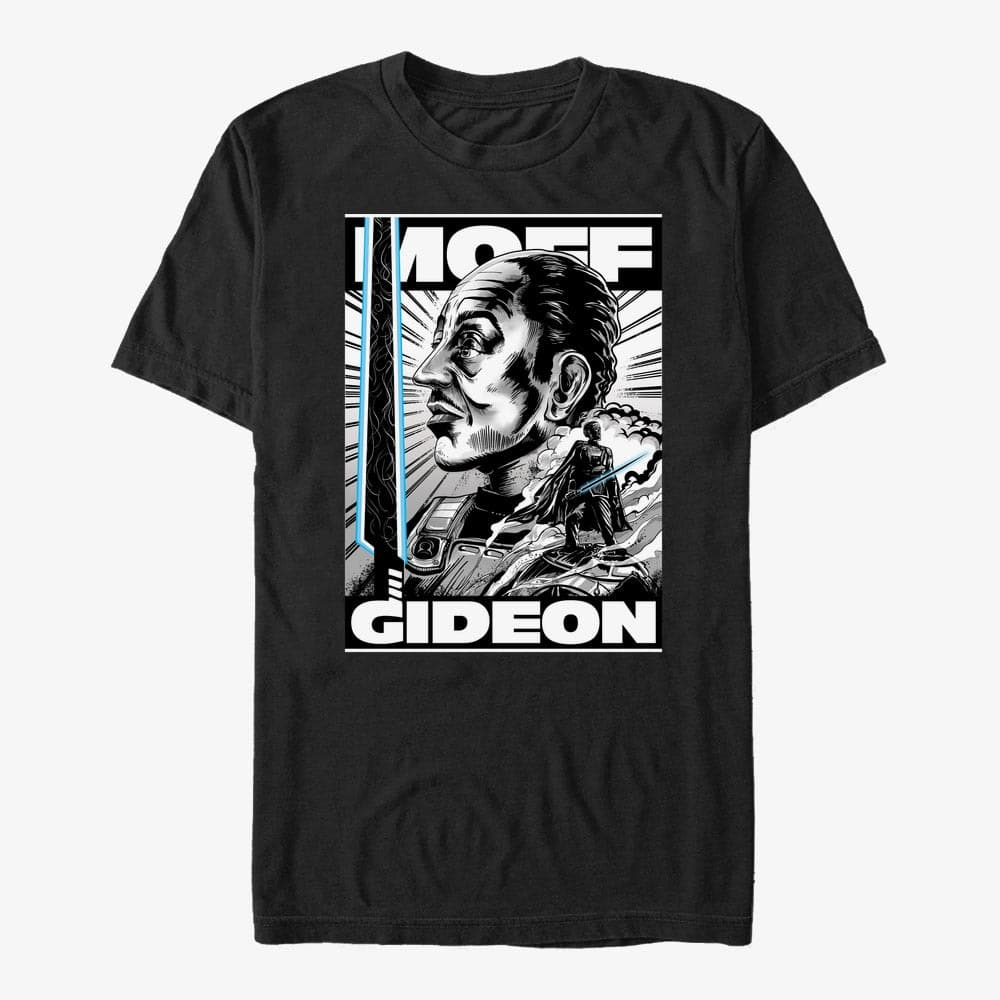 T-shirts Merch Star Wars: The Mandalorian - Illust Mof Unisex T-Shirt Black
