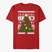 Merch Star Wars: Classic - Galactic Tree Unisex T-Shirt Red