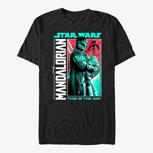 T-shirt Merch Star Wars: The Mandalorian - Legendary Bounty Unisex T-Shirt Black