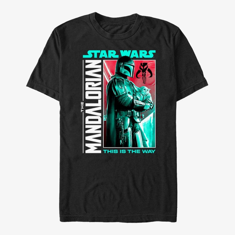 T-Shirts Merch Star Wars: The Mandalorian - Legendary Bounty Unisex T-Shirt Black