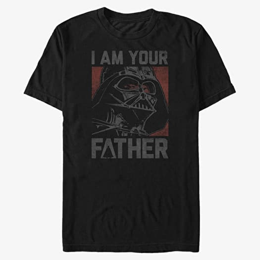 Тениска Merch Star Wars: Classic - Father Figure Unisex T-Shirt Black