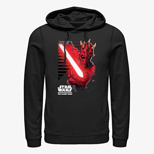 Sweat-shirt Merch Star Wars: Clone Wars - Maul Strikes Unisex Hoodie Black