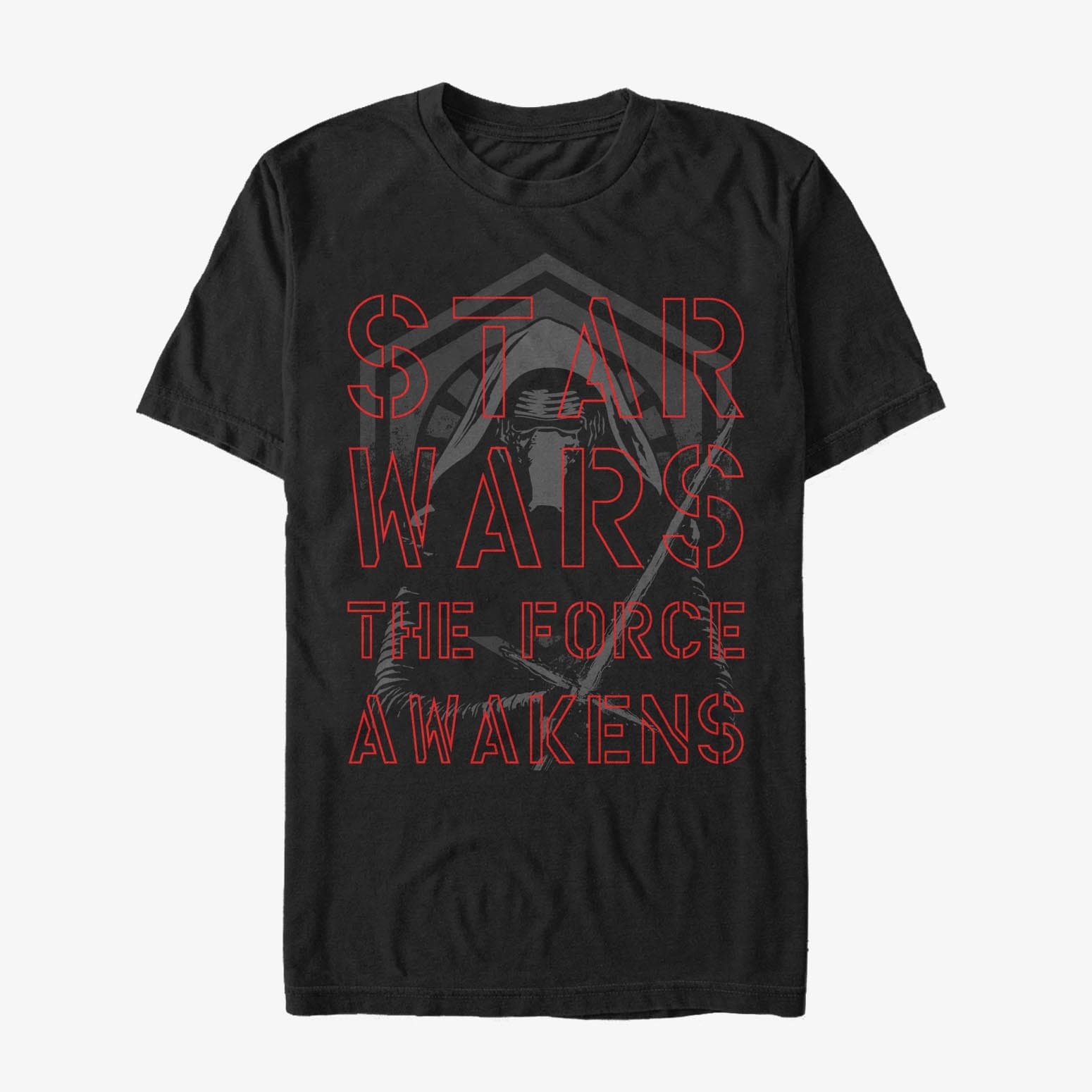 T-shirts Merch Star Wars: Episode 7 - Darkened Unisex T-Shirt Black