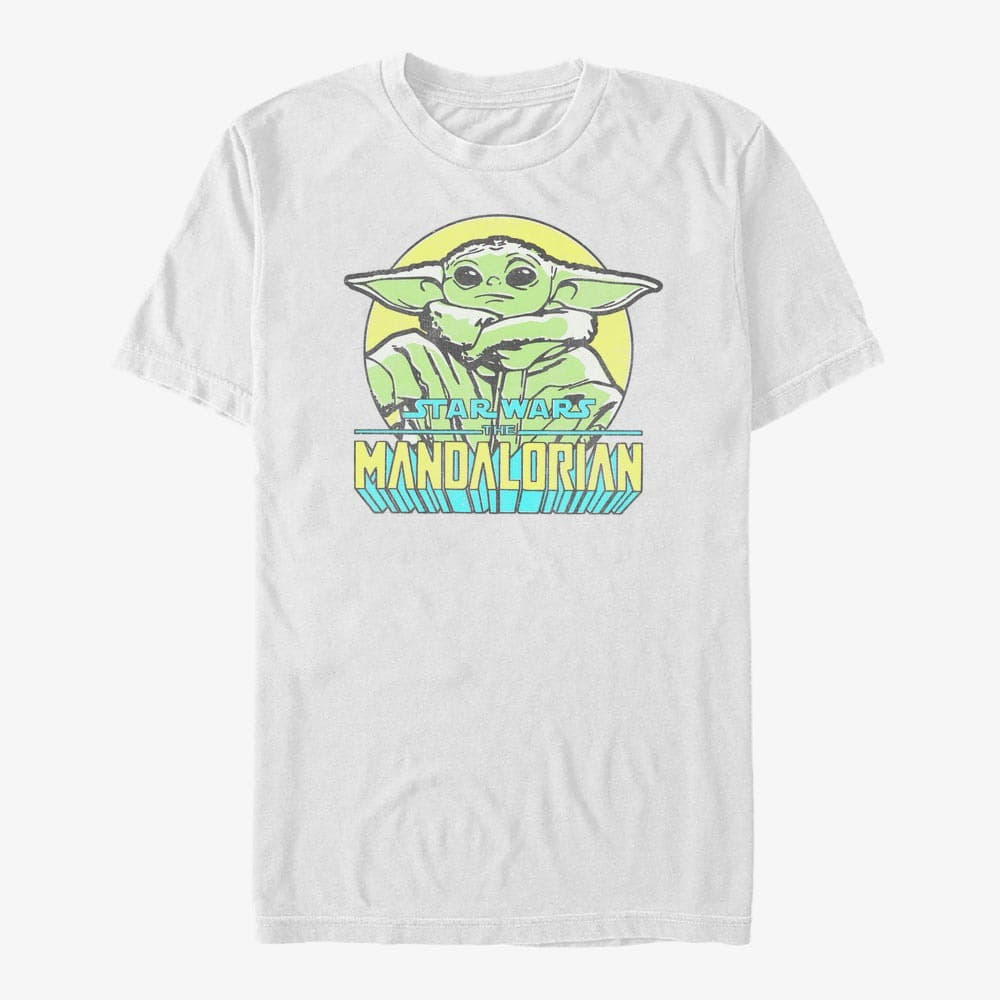 T-shirts Merch Star Wars: The Mandalorian - Mandalorian Child Unisex T-Shirt White