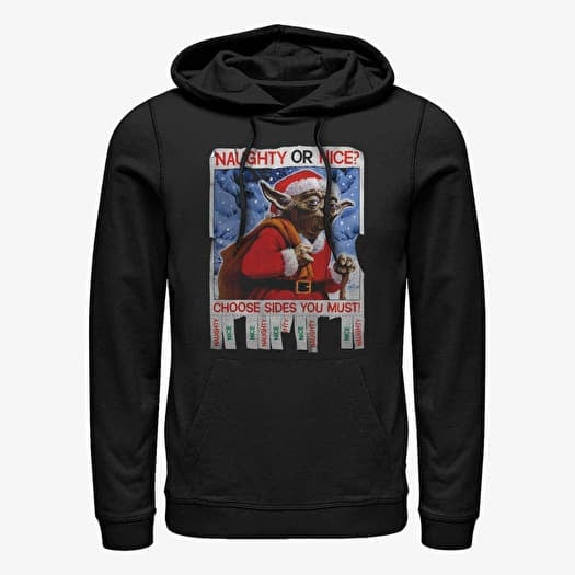 Bluza Merch Star Wars: Classic - Naughty or Nice Unisex Hoodie Black