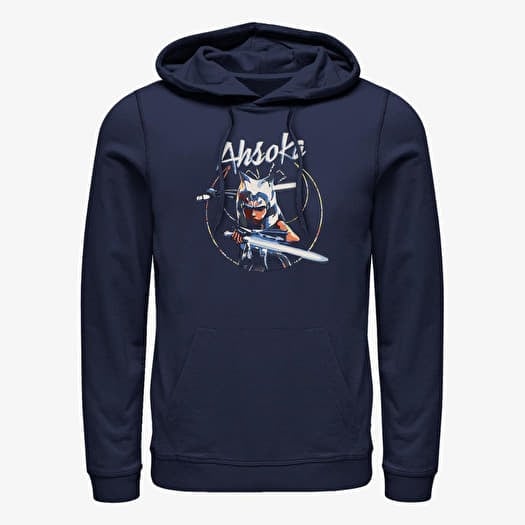 Majica Merch Star Wars: Clone Wars - Rebel Tano Unisex Hoodie Navy Blue