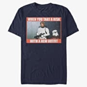 Merch Star Wars: Classic - New Outfit Unisex T-Shirt Navy Blue