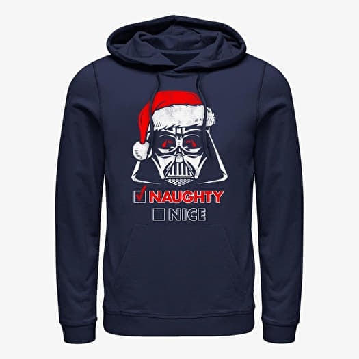 Суитшърт Merch Star Wars: Classic - Holiday Spirit Unisex Hoodie Navy Blue
