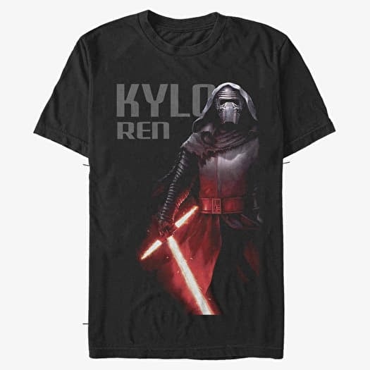 Maglietta Merch Star Wars: Episode 7 - Dark Station Unisex T-Shirt Black