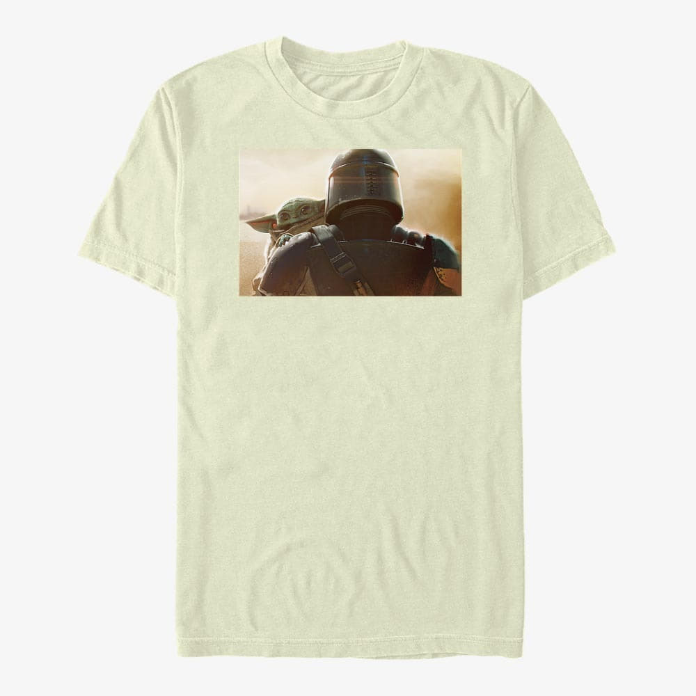 T-shirts Merch Star Wars: The Mandalorian - Child Peek Unisex T-Shirt Natural