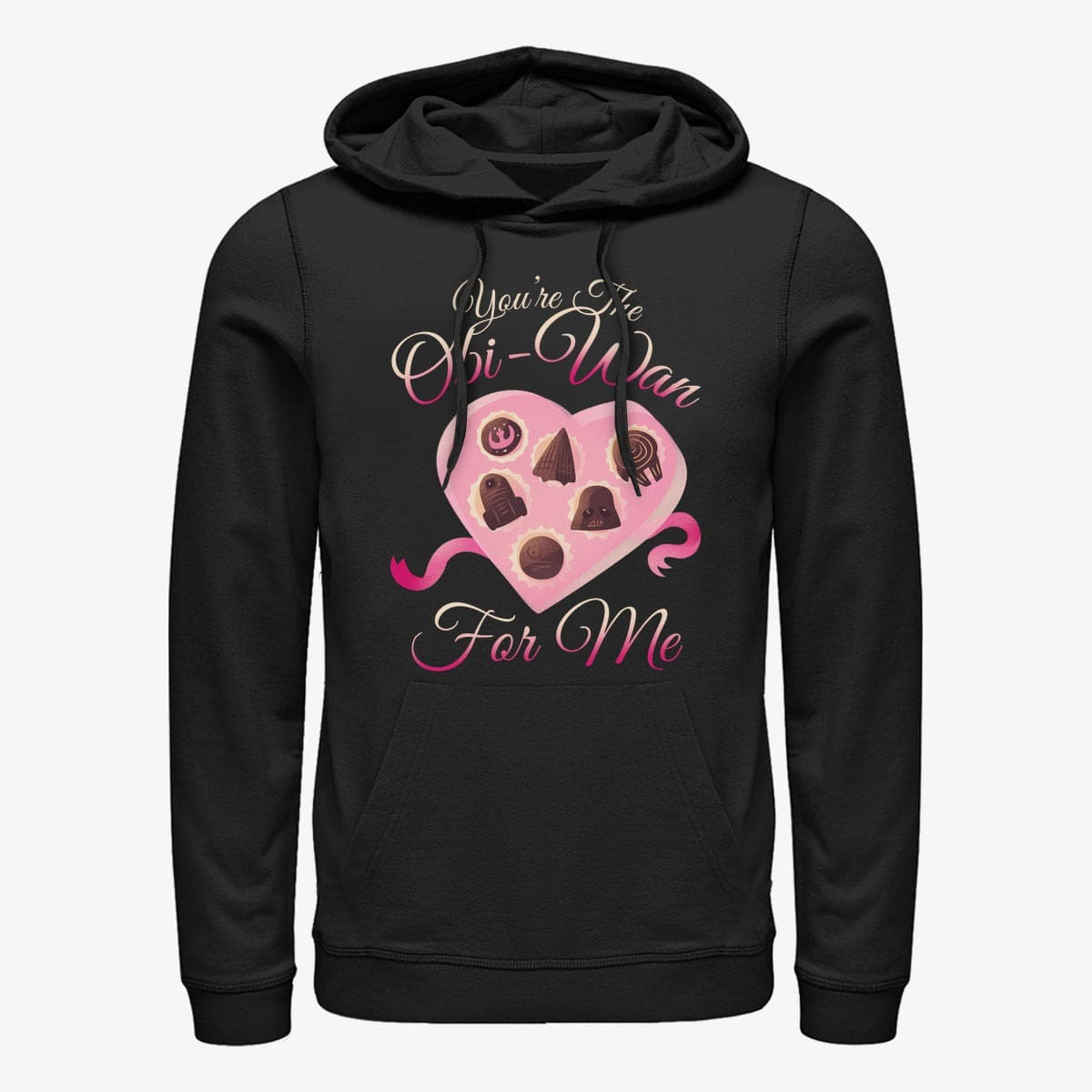Hoodies and sweatshirts  Merch Star Wars: Classic - Obiwan For Me Unisex Hoodie Black
