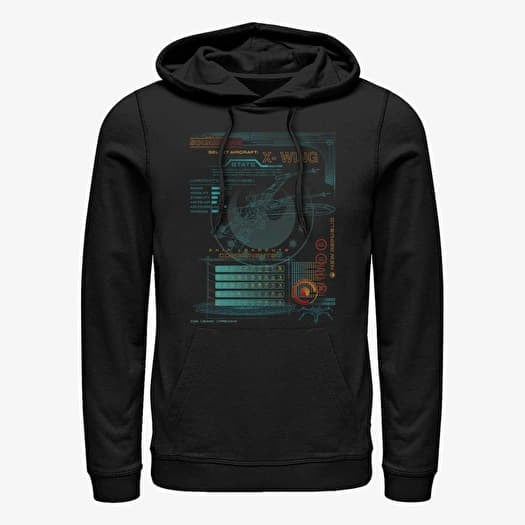 Sweatshirt Merch Star Wars: Squadrons - X-Wing Game Components Unisex Hoodie Black