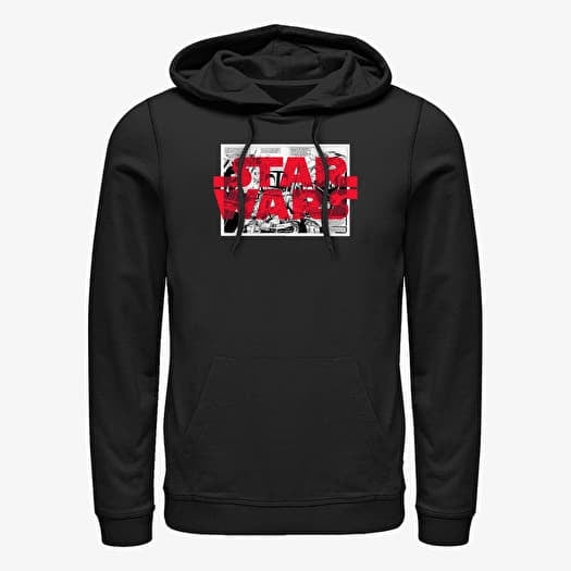 Sweatshirt Merch Star Wars - Clean Comics Unisex Hoodie Black