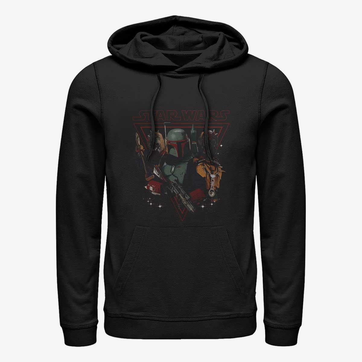 Hanorace Merch Star Wars: Book of Boba Fett - Bounty Hunting Unisex Hoodie Black