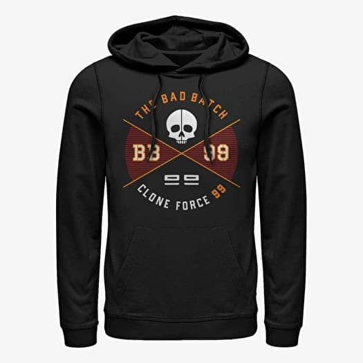 Sweatshirt Merch Star Wars: The Bad Batch - Batch Badge Unisex Hoodie Black
