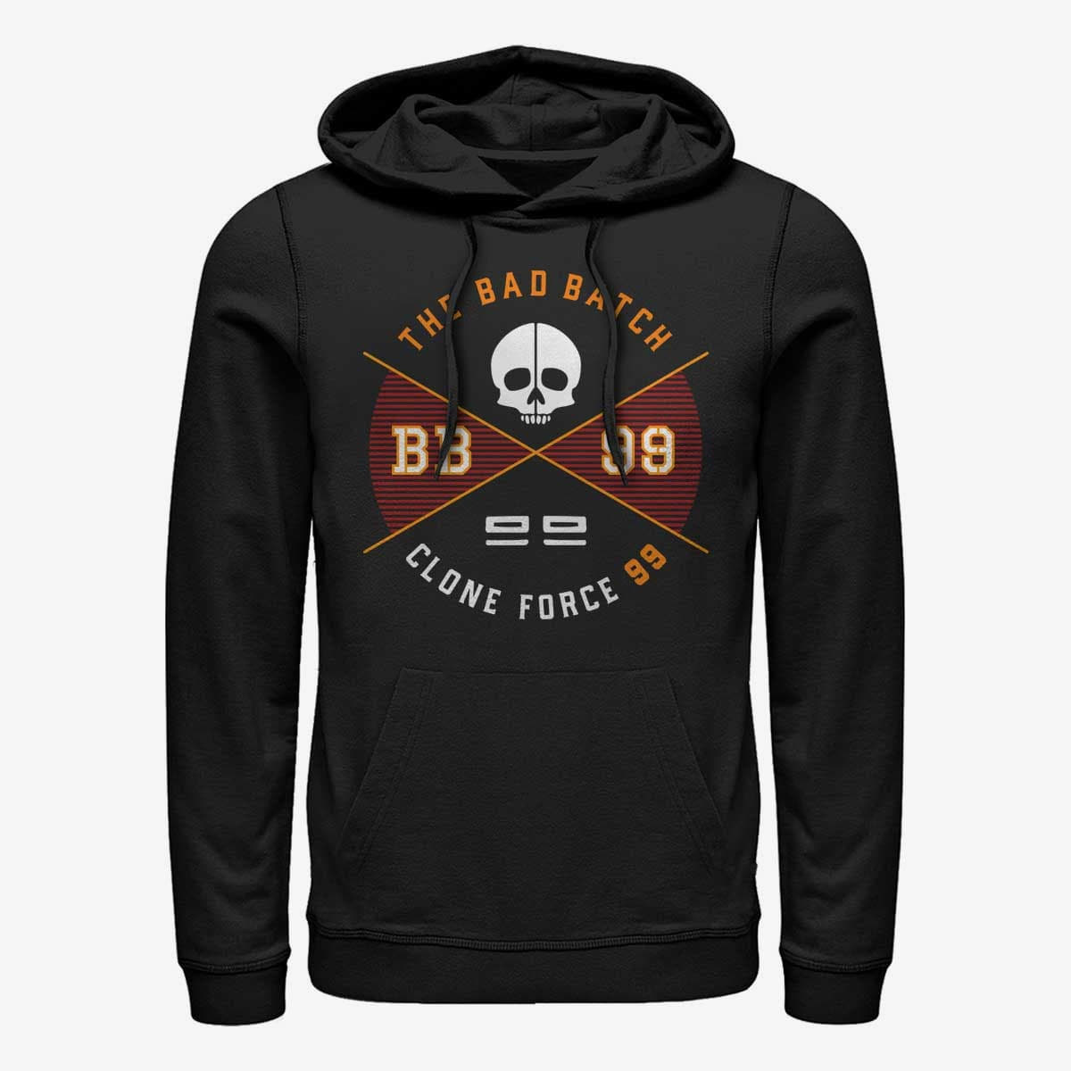 Hoodies and sweatshirts  Merch Star Wars: The Bad Batch - Batch Badge Unisex Hoodie Black