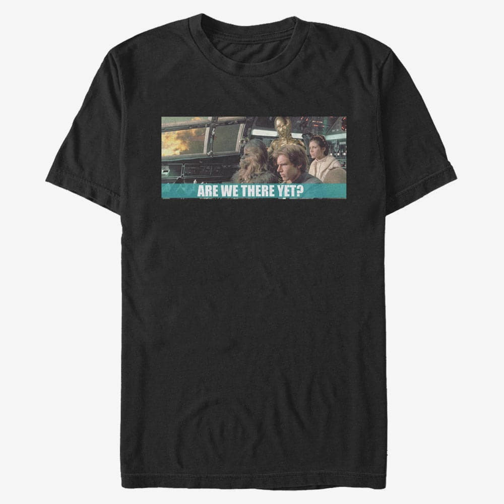 T-shirts Merch Star Wars: Classic - Are We There Yet Unisex T-Shirt Black