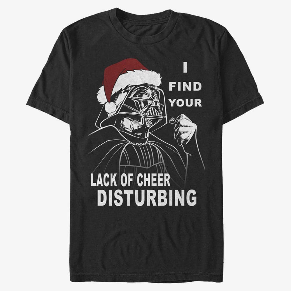 T-shirts Merch Star Wars: Classic - Vader Lack Of Cheer Unisex T-Shirt Black