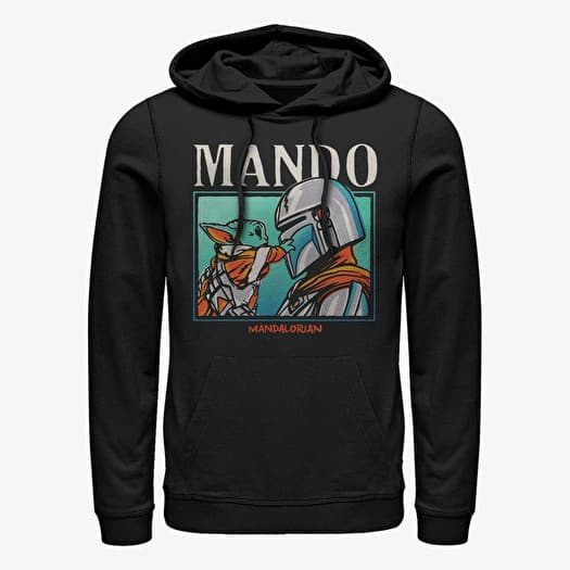 Sweatshirt Merch Star Wars: Mandalorian - FOUND YOU Unisex Hoodie Black