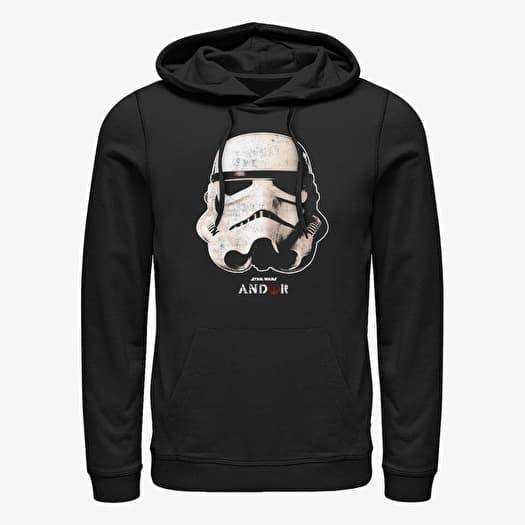 Mikina Merch Star Wars: Andor - Grunge Trooper Bigface Unisex Hoodie Black