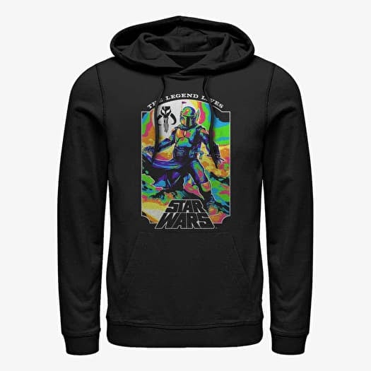 Sweatshirt Merch Star Wars Book of Boba Fett - Living Legend Unisex Hoodie Black