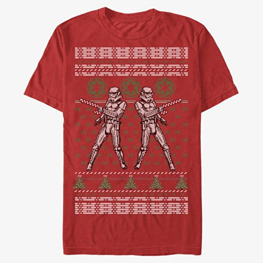 T-shirt Merch Star Wars: Classic - Candy Trooper Unisex T-Shirt Red