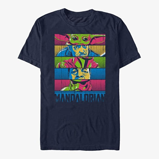 Camiseta Merch Star Wars: The Mandalorian - Mando Bro Unisex T-Shirt Navy Blue