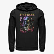 Merch Star Wars: A New Hope - Blacklight Dark Side Unisex Hoodie Black