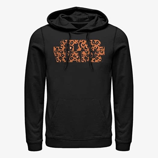 Merch Star Wars: Classic - Star Wars Logo Cheetah Fill Unisex Hoodie Black