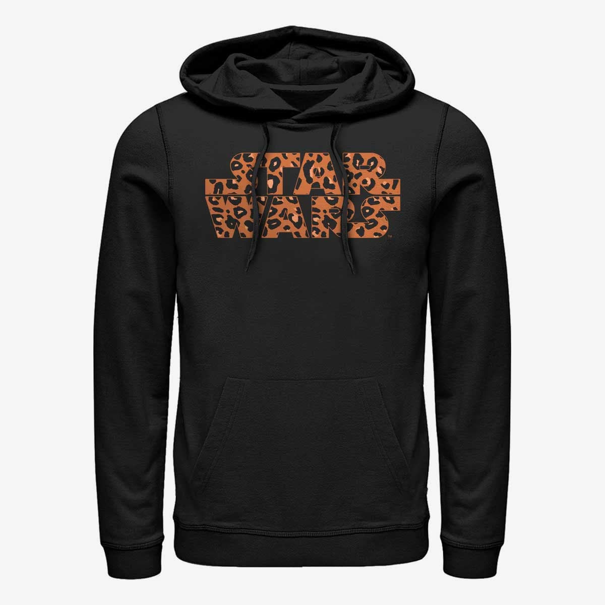 Puloverji   Merch Star Wars: Classic - Star Wars Logo Cheetah Fill Unisex Hoodie Black