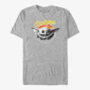 Merch Star Wars: The Mandalorian - CHILD Unisex T-Shirt Heather Grey