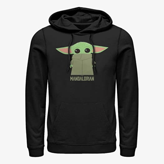 Sweatshirt Merch Star Wars: Mandalorian - The Child Covered Face Unisex Hoodie Black